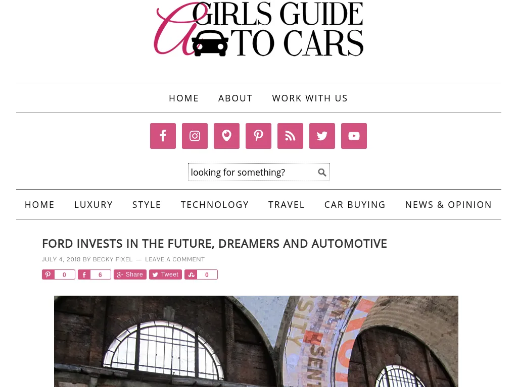A Girls Guide to Cars - Ford Invests in Dreamers and the Future of Automotive A Girls Guide to Cars - Ford Invests in Dreamers and the Future of Automotive
