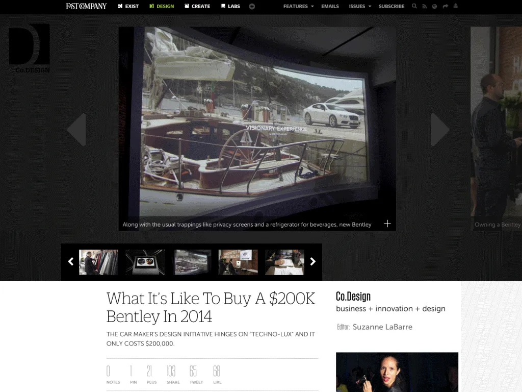fastcodesign.com - What its like to buy a 200k Bentley in 2014 fastcodesign.com - What its like to buy a 200k Bentley in 2014
