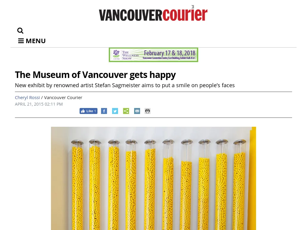 Vancouver Courier - The Museum of Vancouver gets happy Vancouver Courier - The Museum of Vancouver gets happy