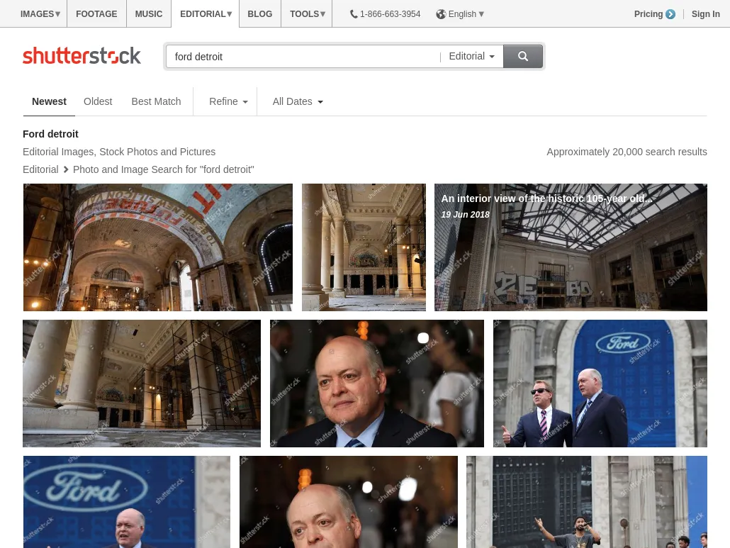 Shutterstock - Ford to turn Detroit's historic Michigan Central Station into technology hub, USA Shutterstock - Ford to turn Detroit's historic Michigan Central Station into technology hub, USA