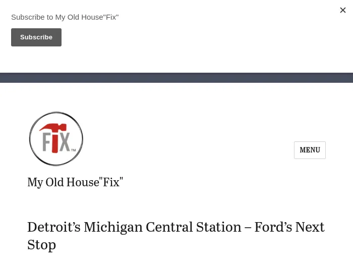 My Old House"Fix" - Detroit's Michigan Central Station – Ford’s Next Stop - My Old House"Fix" My Old House"Fix" - Detroit's Michigan Central Station – Ford’s Next Stop - My Old House"Fix"