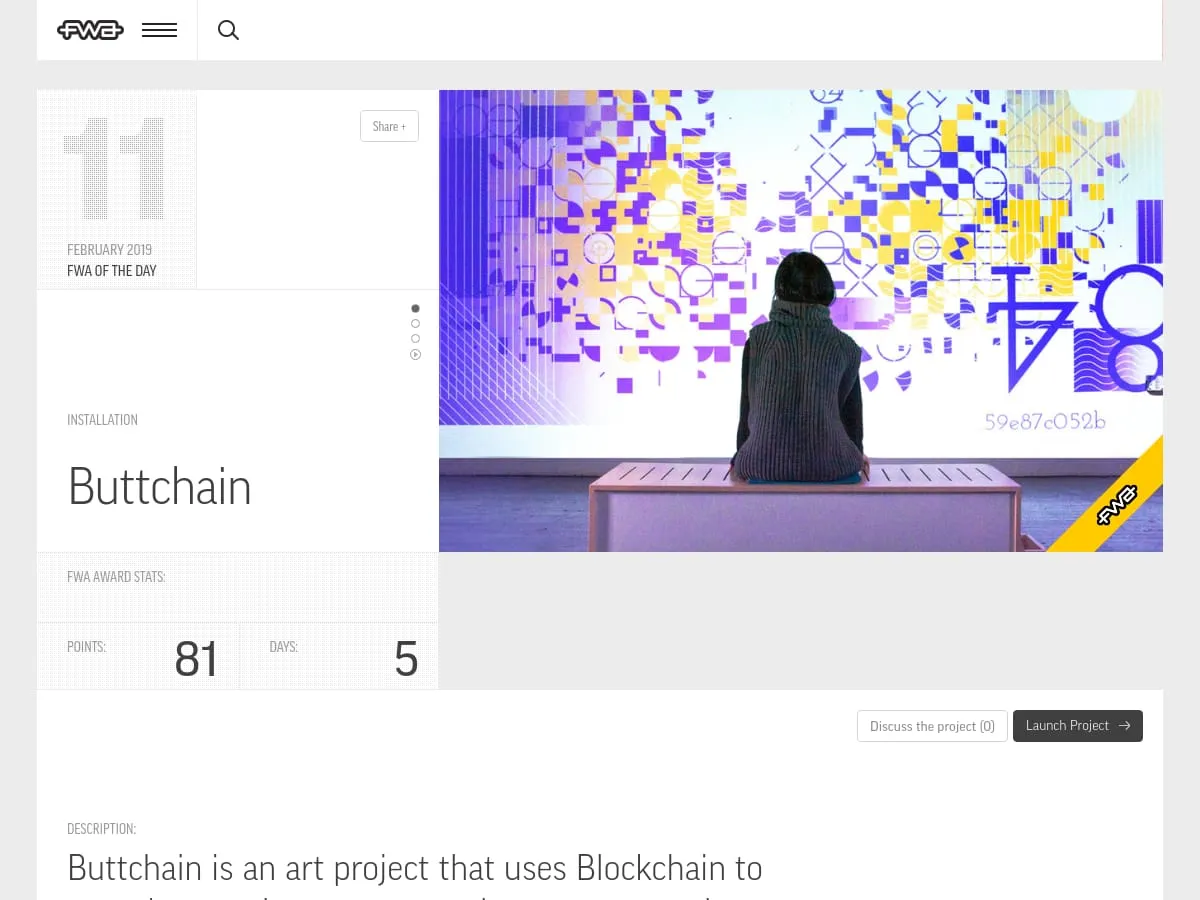 The FWA - Buttchain - The FWA Site of the Day The FWA - Buttchain - The FWA Site of the Day