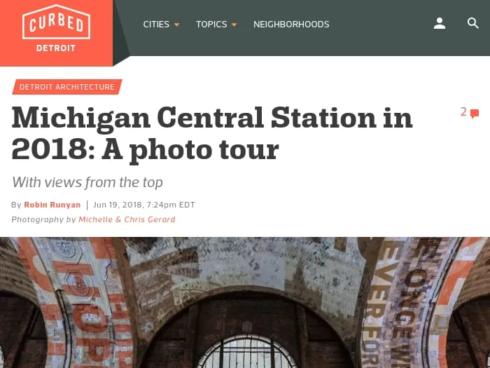 Curbed Detroit - Michigan Central Station in 2018: A photo tour Curbed Detroit - Michigan Central Station in 2018: A photo tour
