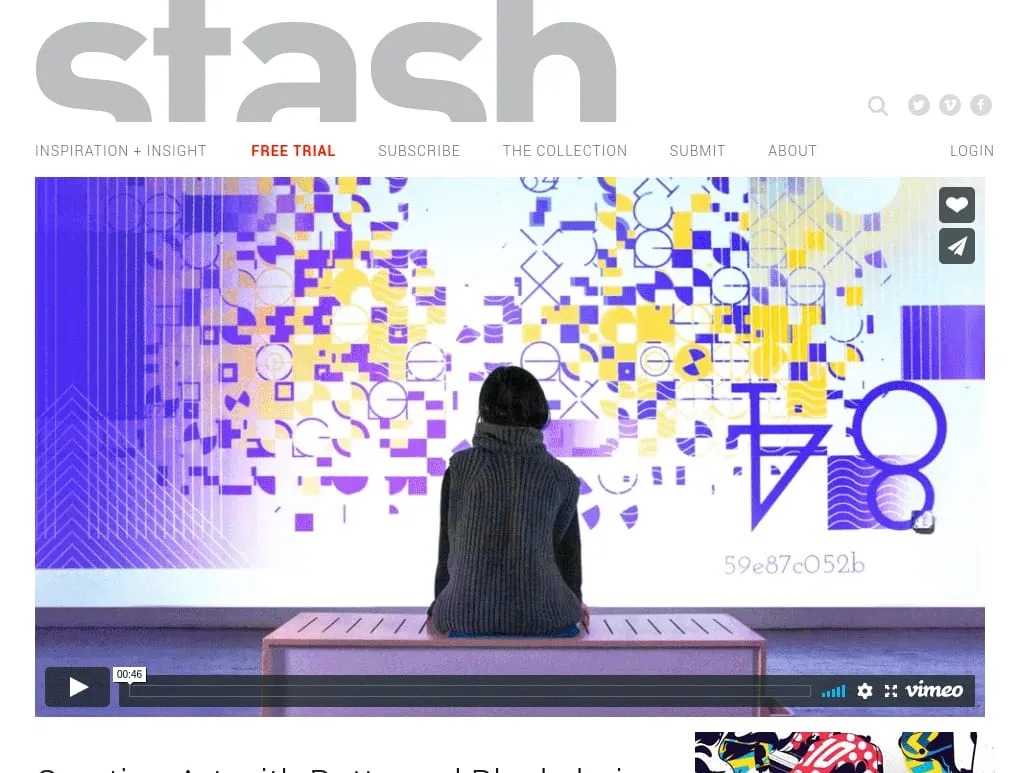 STASH - Creating Art with Butts and Blockchain STASH - Creating Art with Butts and Blockchain