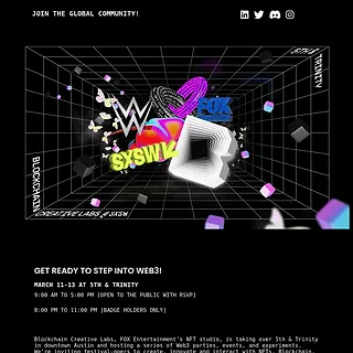 Blockchain Creative Labs - Blockchain Creative Labs @ SXSW March 11-13 Blockchain Creative Labs - Blockchain Creative Labs @ SXSW March 11-13