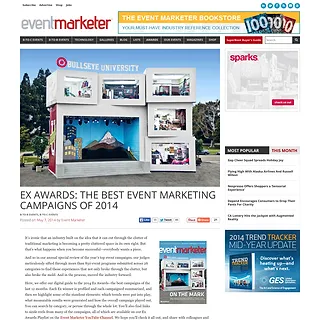 Event Marketer-Ex Award 2014