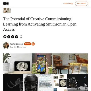 Museum Association of New York - Medium - The Potential of Creative Commissioning: Learning from Activating Smithsonian Open Access