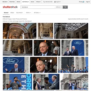 Shutterstock - Ford to turn Detroit's historic Michigan Central Station into technology hub, USA