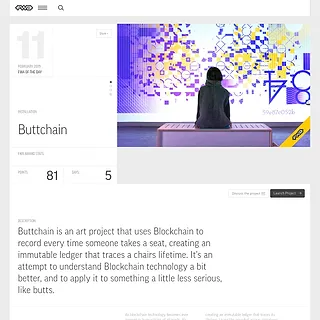 The FWA - Buttchain - The FWA Site of the Day