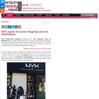 Premium Beauty News - NYX opens first-ever flagship store in Manhattan